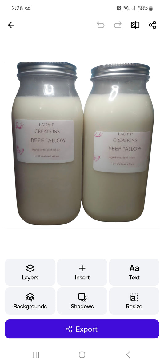 Beef Tallow